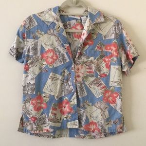 Vintage Liz Claiborne Hawaiian Tee